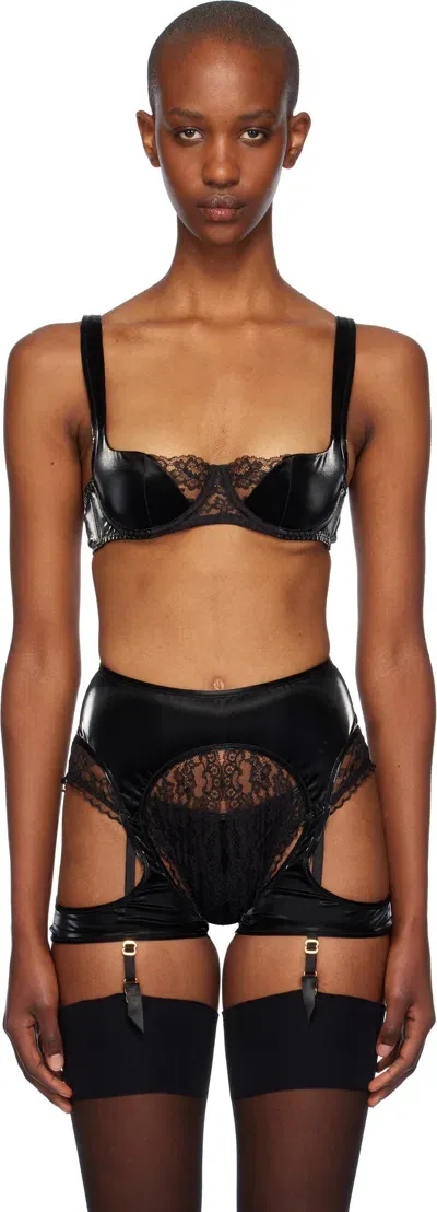 Agent Provocateur Black Rivere Bra In 001001 Black