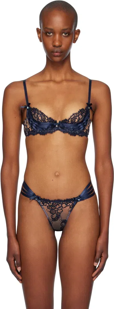 Agent Provocateur Navy Dioni Bra In 410691 Navy