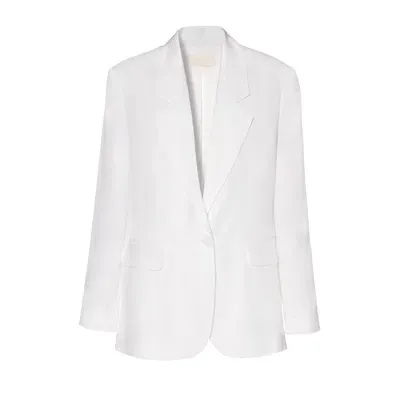 Aggi Blazer Bellamy Satin Bright White