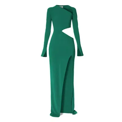 Aggi Dress Skylar Skylar Emerald In Green