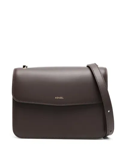 Agneel Bella Shoulder Bag In Brown