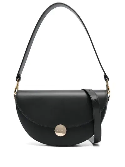 Agneel Nora Shoulder Bag In Black