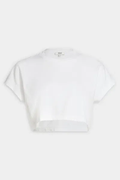 Agolde Aiden Tee In White