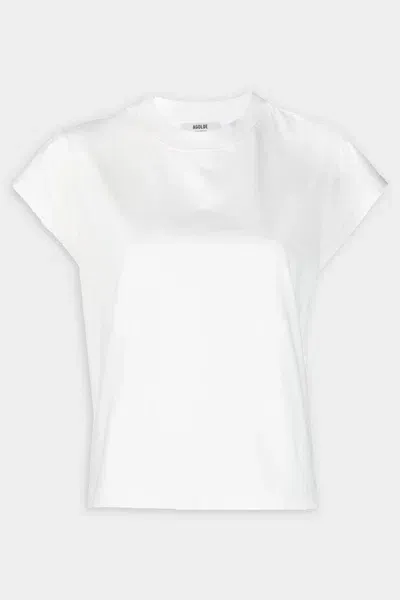 Agolde Bryce Tee In White