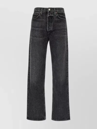 Agolde Kelly Jeans In Black