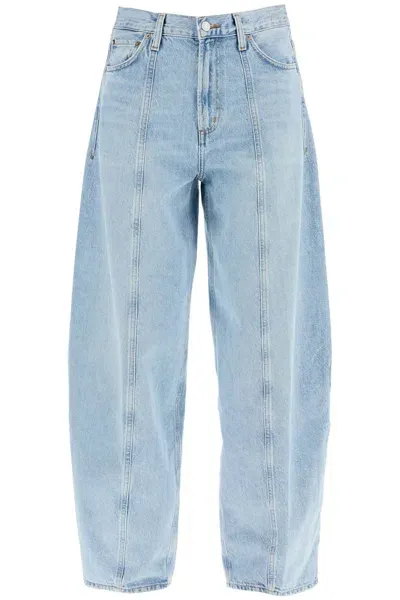 Agolde "kristen Jeans With Curved In Blue