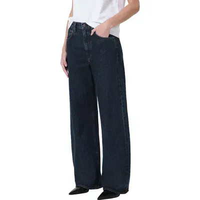 Agolde Low Slung Baggy Jeans In Pendulum