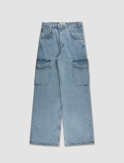 Agolde Minka Cargo Pants In Realm Blue