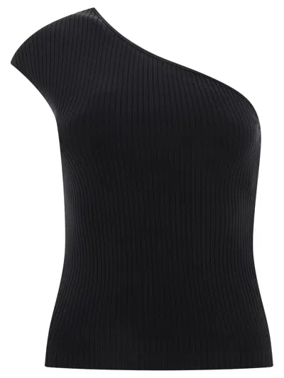 Agolde Nessa Tops In Black