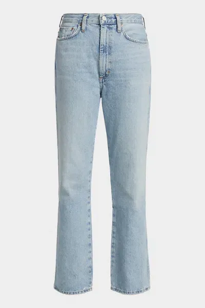 Agolde Pinch Waist Jean In Riptide In Blue