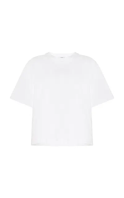 Agolde Sulma Cotton T-shirt In White