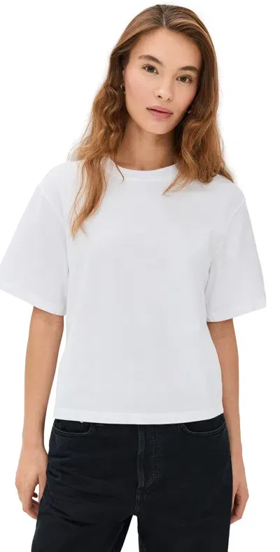 Agolde Sulma Tee White