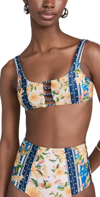 Agua Bendita Martina Jardim Top Multicolor