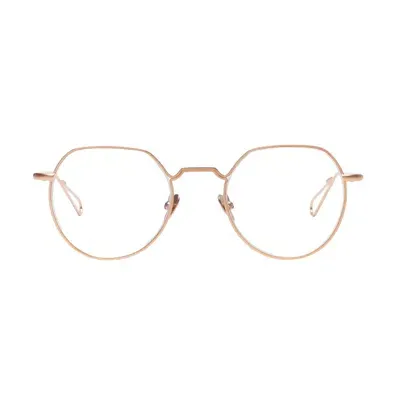 Ahlem Place Dauphine Rose Gold Glasses In Black