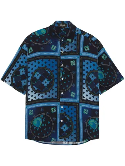 Ahluwalia Odedina Shirt In Blue