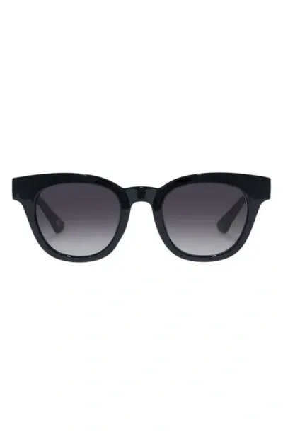 Aire 50mm Dorado D-frame Sunglasses In Black