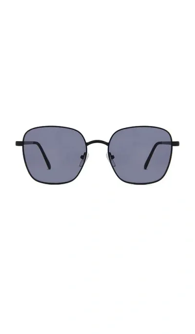 Aire Spiral Sunglasses In Matte Black