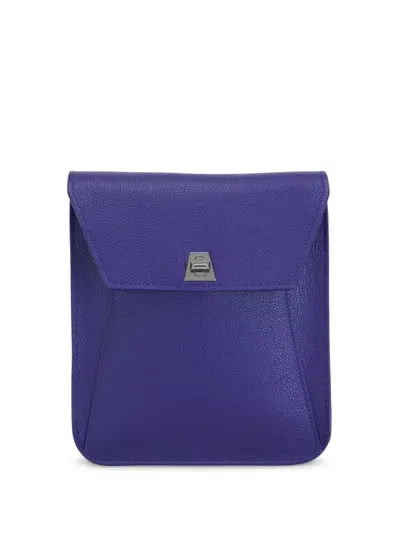 Akris Anouk Crossbody Bag In Blue