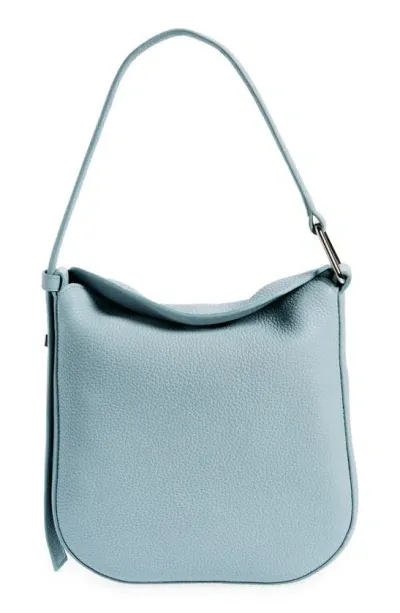 Akris Little Anna Leather Hobo Bag In 172 Vespa