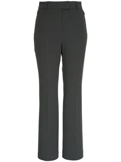 Akris Straight-leg Trousers In Grey