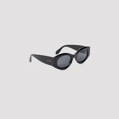 Alaïa Alaia Acetate Sunglasses In Black