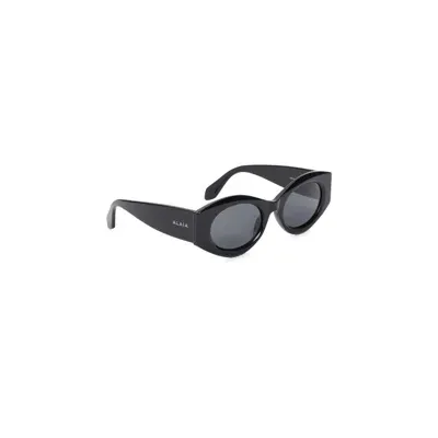 Alaïa Alaia Alaia Acetate Sunglasses In Black