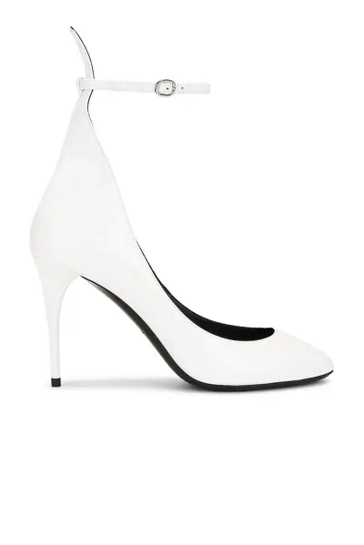 Alaïa Patent Leather Pumps In White