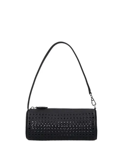 Alaïa Tube Shoulder Bag In Black