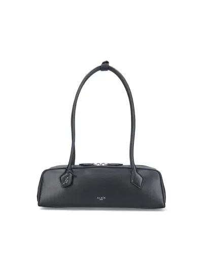 Alaïa Le Teckel Top Handle Bag In Black