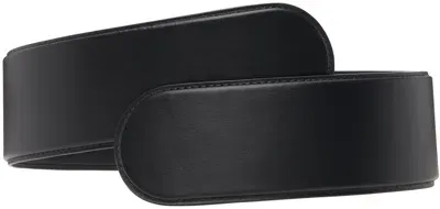 Alaïa Black Flex Twist Belt In Noir