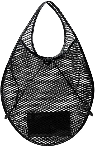 Alaïa Black One Piece Xl Bag In 999 - Noir