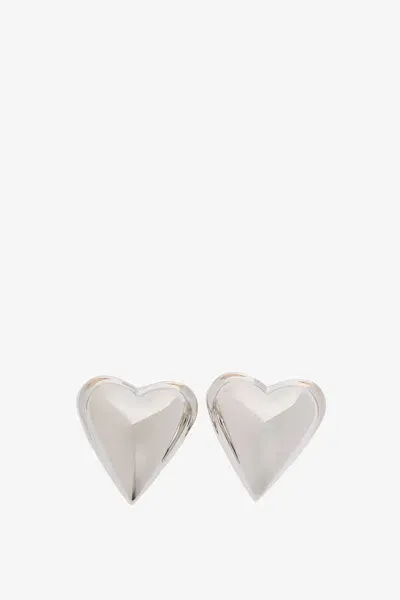 Alaïa Bombe Silver Earrings