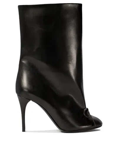 Alaïa Décolleté Ankle Boots Black