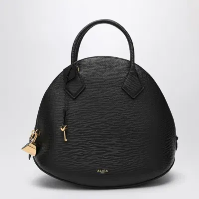 Alaïa Dome 32 Black Leather Bag