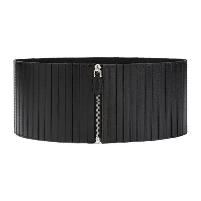 Alaïa Elastic Corset Belt In Black