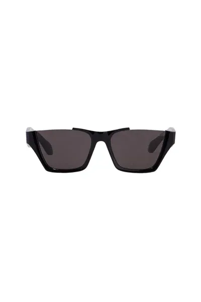 Alaïa Half-circle Sunglasses For A Stylish And Modern In Black