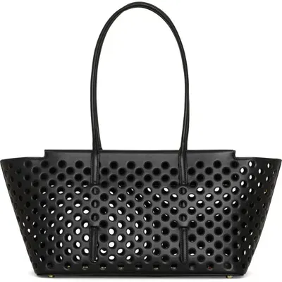 Alaïa Neo Mina 32 Black Bag In Noir