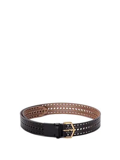 Alaïa `neo Vienne` Belt In Black