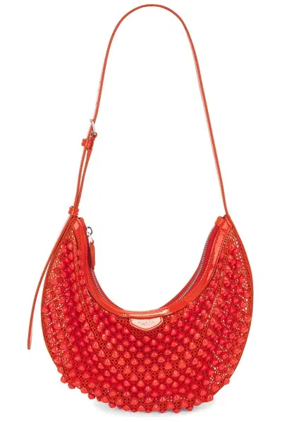 Alaïa One Piece Demi Bag In Orange Sanguine