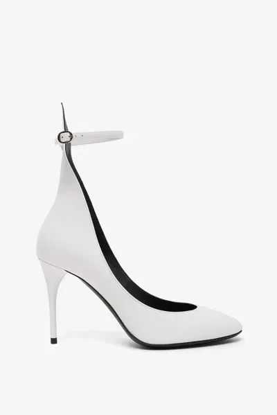 Alaïa Patent Leather Decollete Pumps 90 In White