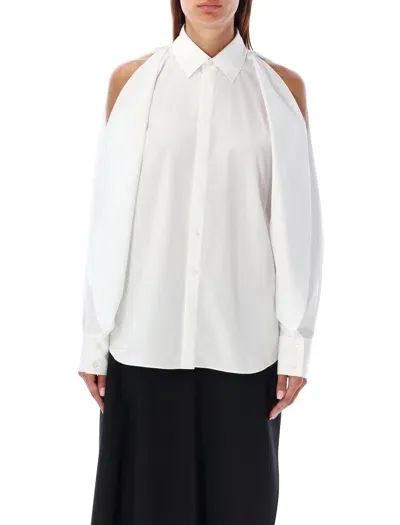 Alaïa Round Shirt In White