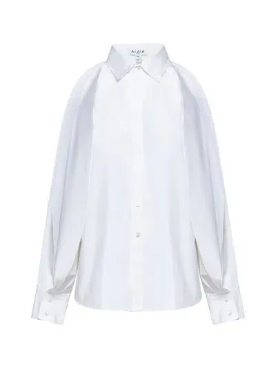 Alaïa Shirts In White