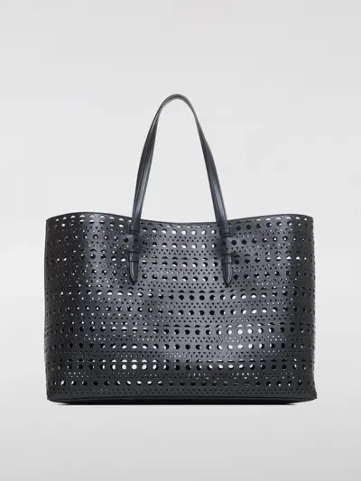 Alaïa Shoulder Bag In Black