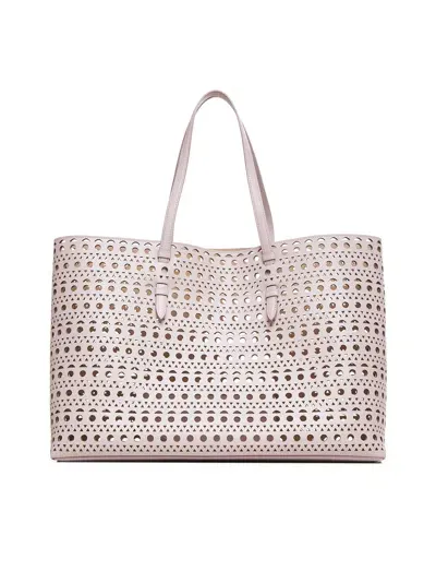 Alaïa Shoulder Bag In Poudre