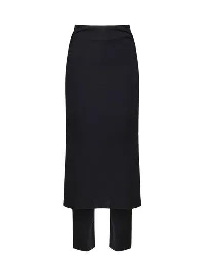 Alaïa Skirtpants In Black