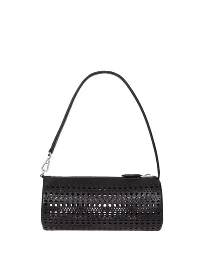 Alaïa Small Tube Bags In Black