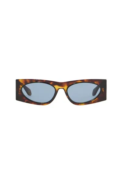 Alaïa Tortoiseshell Cat-eye In Brown