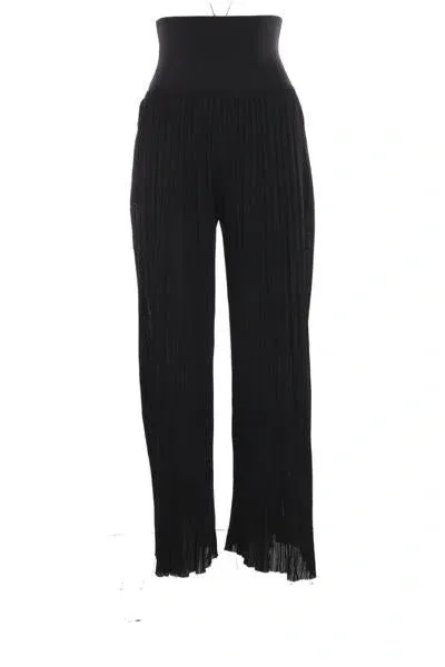 Alaïa Alaia Trousers In Noir Alaia