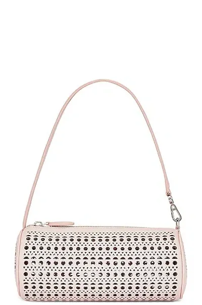 Alaïa Tube Shoulder Bag In Rose Dragee