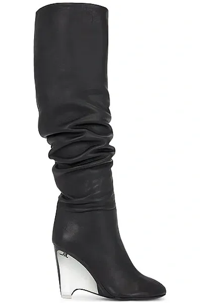 Alaïa Wedge Boots 100 In Noir